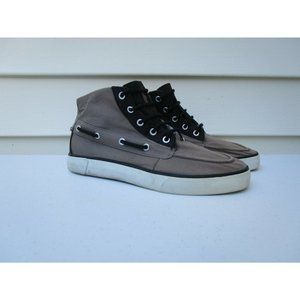 Polo by Ralph Lauren Shoes | Polo by Ralph Lauren Men's Lander Chukka Canvas Size 8D Shoes Hi Top | Color: Gray | Size: 8 | Vowerm's Closet